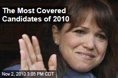 The Most Covered Candidates of 2010