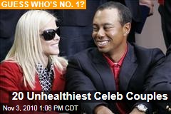 Tiger Woods and Elin Nordegren, Charlie Sheen and Brooke Mueller (and Denise Richards!): 20 Unhealthiest Celebrity Couples