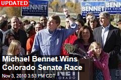 Michael Bennet Wins Colorado Senate Race