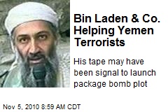 Bin Laden &amp; Co. Helping Yemen Terrorists