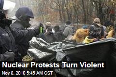 German Nuclear Protests Turn Violent