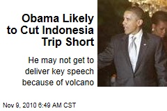 Obama Likely to Cut Indonesia Trip Short