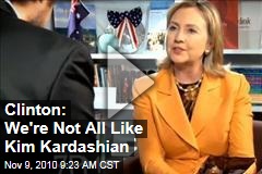 Hillary Clinton: We're Not All Like Kim Kardashian (Hamish and Andy Interview Video)