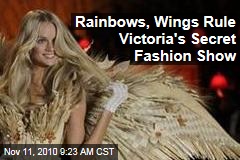 Rainbows, Wings Rule Victoria's Secret Fashion Show