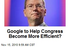 Google to Help Congress Become More Efficient?