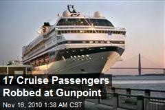 17 Cruise Passengers Robbed at Gunpoint