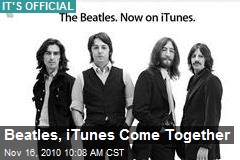 Beatles, iTunes Come Together