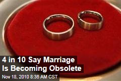 Marriage Becoming Obsolete, and 'Family' Definition Evolving to Include Cohabitation, New Study Shows