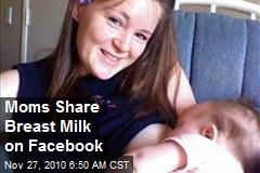 Moms Share Breast Milk on Facebook