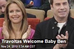 Travoltas Welcome Baby Ben