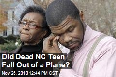 Did Dead NC Teen Fall Out of a Plane?