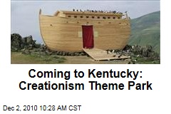 Coming to Kentucky: Creationism Theme Park
