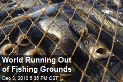 World Running Out of Fishing Grounds