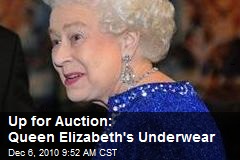 Up for Auction: Queen Elizabeth's Underwear