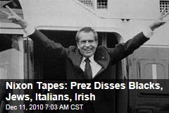 Nixon Tapes: Prez Disses Blacks, Jews, Italians, Irish