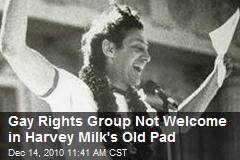 Gay Rights Group Not Welcome in Harvey Milk's Old Pad