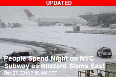 Travel Slammed as Blizzard Wallops East