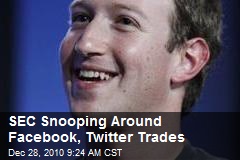 SEC Snooping Around Private Facebook, Twitter Trades