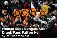Woman Sues Bengals After Drunk Fans Fall on Her