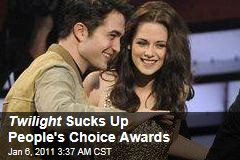 Twilight Sucks Up People's Choice Awards
