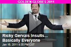 Ricky Gervais Insults... Basically Everyone