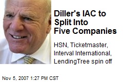 Diller's IAC to Split Into Five Companies