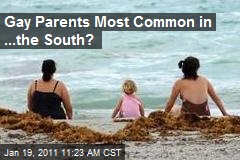 Gay Parents Most Common in ...the South?