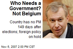 Who Needs a Government? Not Belgium