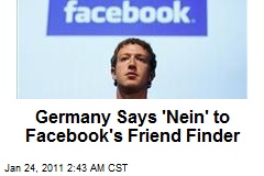 Germany Says 'Nein' to Privacy-Buster Facebook App