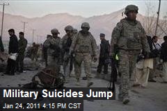 Troops Suicides Increase