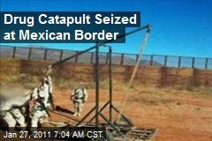Drug Catapult Seized at Mexican Border