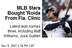 MLB Stars Bought 'Roids From Fla. Clinic