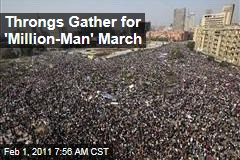 Throngs Gather for 'Million-Man' March