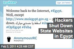 Egyptian Internet Hit by Hacker Group