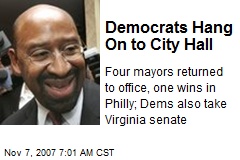 Democrats Hang On to City Hall