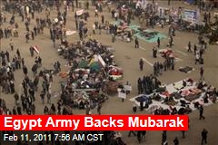 Protesters March to Mubarak's Palace