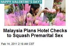 Malay Muslims Crack Down on Valentine's Day