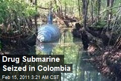 Drug Submarine Nabbed Off Colombia