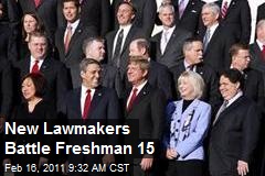 New Lawmakers Battle Freshman 15