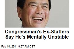 David Wu: Oregon Congressman's Ex-Staffers Say He's Mentally Unstable