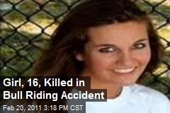 Girl, 16, Killed in Bull Riding Accident