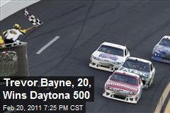 Trevor Bayne, 20, Wins Daytona 500