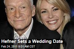 Hugh Hefner, Crystal Harris Set the Wedding Date: June 18