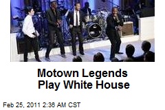 Motown Legends Play White House