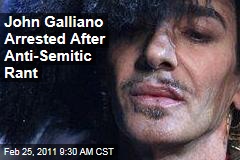 Fashion Designer John Galliano, of Christian Dior, Arrested After Anti-Semitic Rant