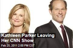Kathleen Parker Leaving CNN Show 'Parker Spitzer'