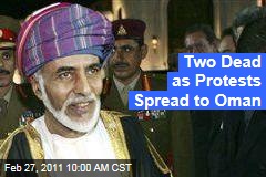 Oman Protests: Two Reported Dead as Sultan Qaboos bin Said Reshuffles Cabinet