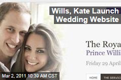 Prince William, Kate Middleton Launch Official Royal Wedding Website