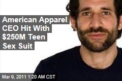 American Apparel CEO Dov Charney Hit With $250M Sexual Harassment Suit