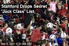 Easy 'Jock Class List' Dropped at Stanford